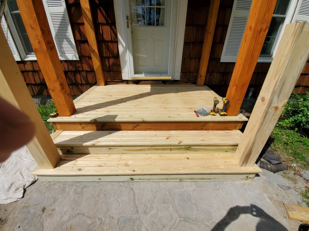 Wooden Frame Entryway Porch by A&B Home Repair - Photo 3