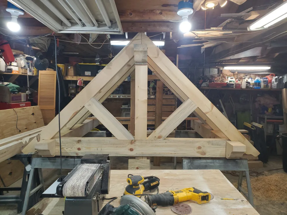 Wooden Frame Entryway Porch by A&B Home Repair - Photo 9