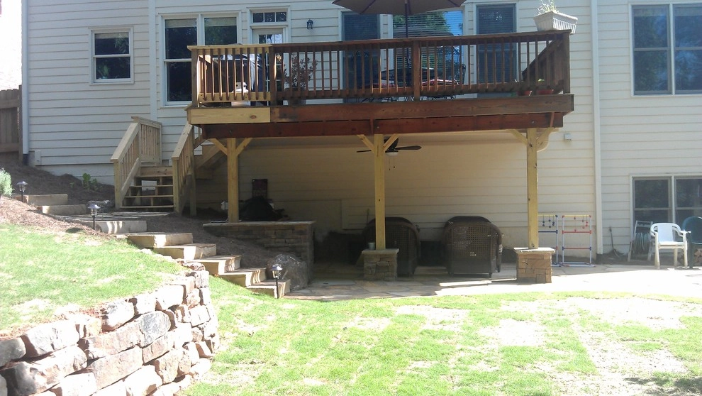 Outdoor living space North Atlanta by O'Neill Landscape Group - Photo 4