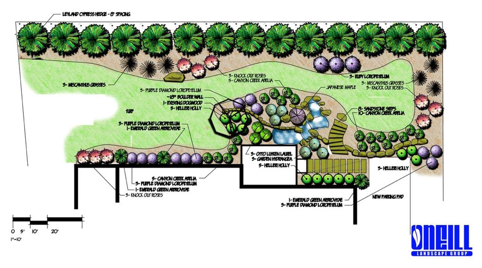 Residential Landscape Design- by O'Neill Landscape Group - Photo 11
