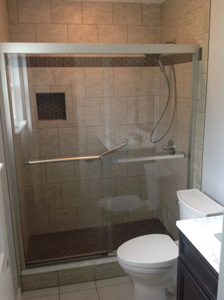 Compact Bathroom Renovation 1 by BER-SHEL Inc., STORM-PRUF - Photo 4