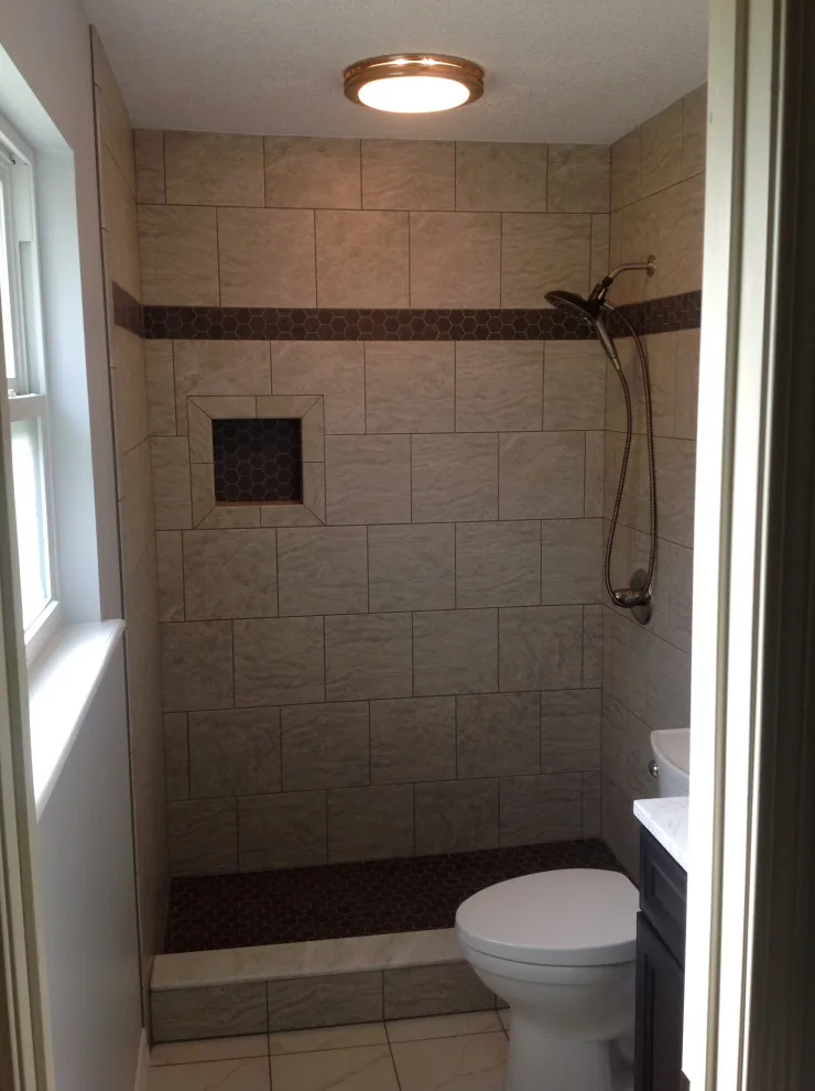 Compact Bathroom Renovation 1 by BER-SHEL Inc., STORM-PRUF - Photo 8
