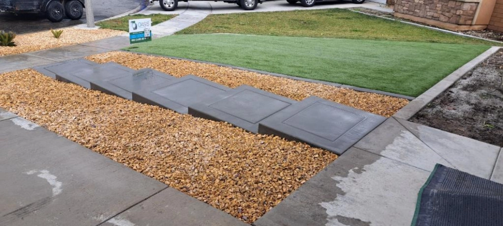 Concrete - Walkways, Driveways & Patios by Oasis Turf & Hardscape - Photo 4