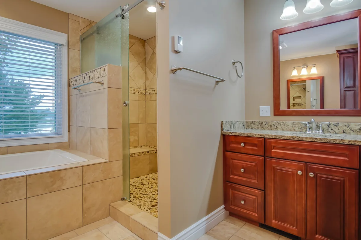 Custom Classic Bathroom in Ludington, MI by Inspired Home Builders LLC - Photo 6