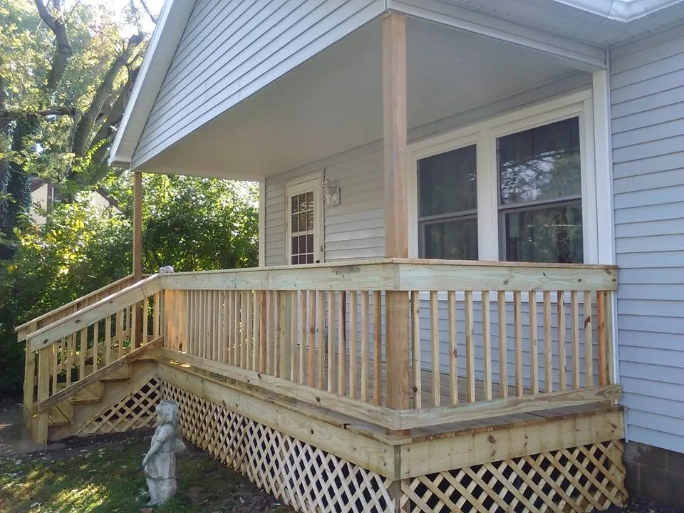 Classic Front Veranda by R. E. Construction & Maintenance Services, Inc. - Photo 2