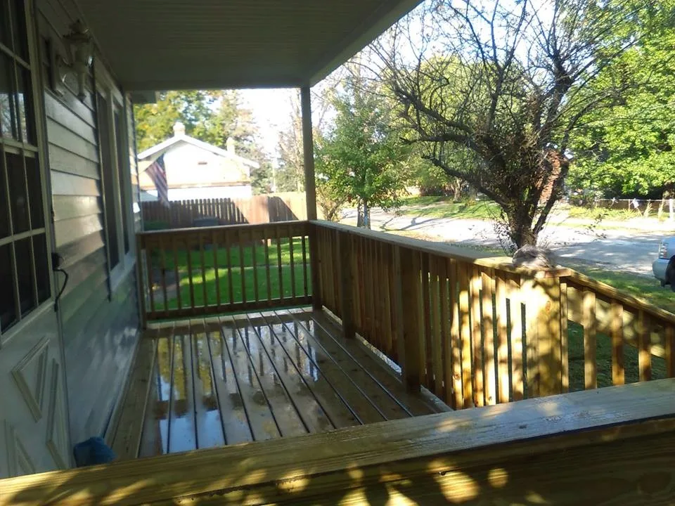 Classic Front Veranda by R. E. Construction & Maintenance Services, Inc. - Photo 7