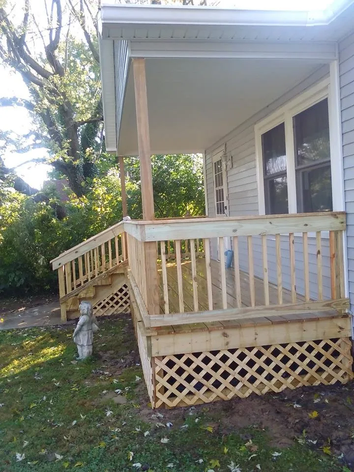 Classic Front Veranda by R. E. Construction & Maintenance Services, Inc. - Photo 4