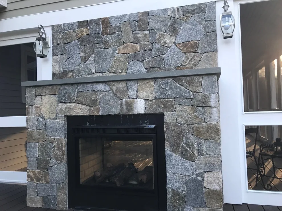 Classic Enclosed Deck with Fireplace by Kling Brothers Builders LLC - Photo 7
