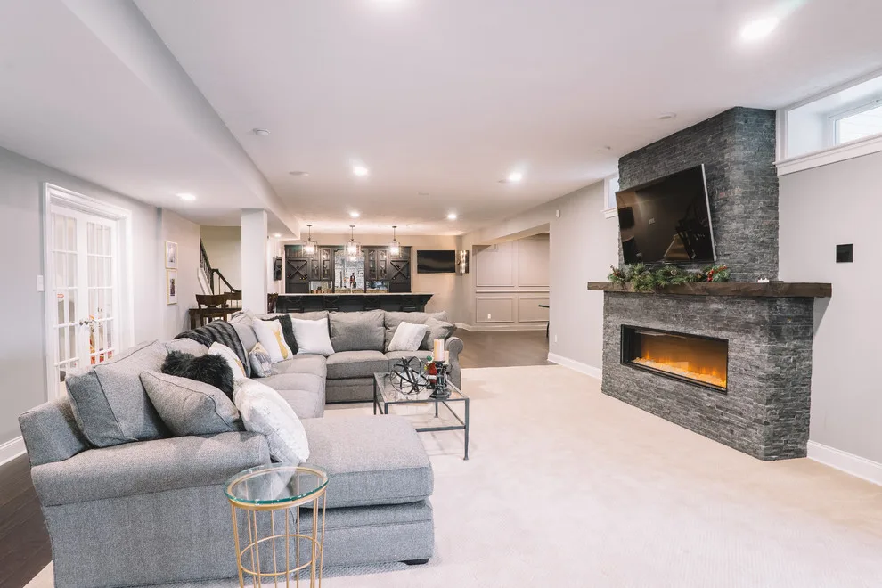 Lower Level Basement Renovation by Harte Remodels, LLC - Photo 11