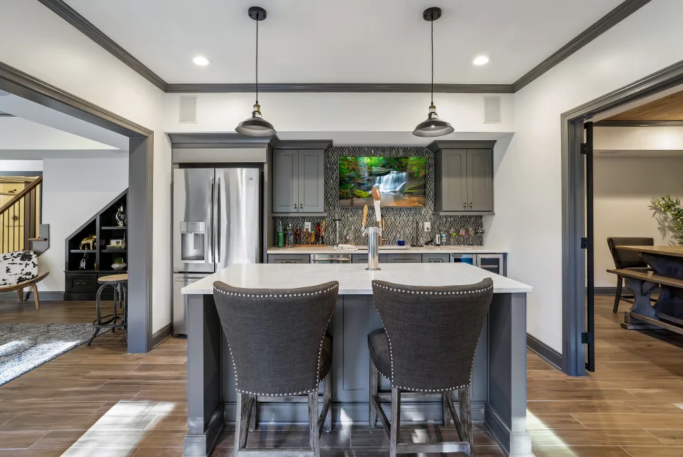 Basement Renovation Transformation by Boyce Design + Build - Photo 6
