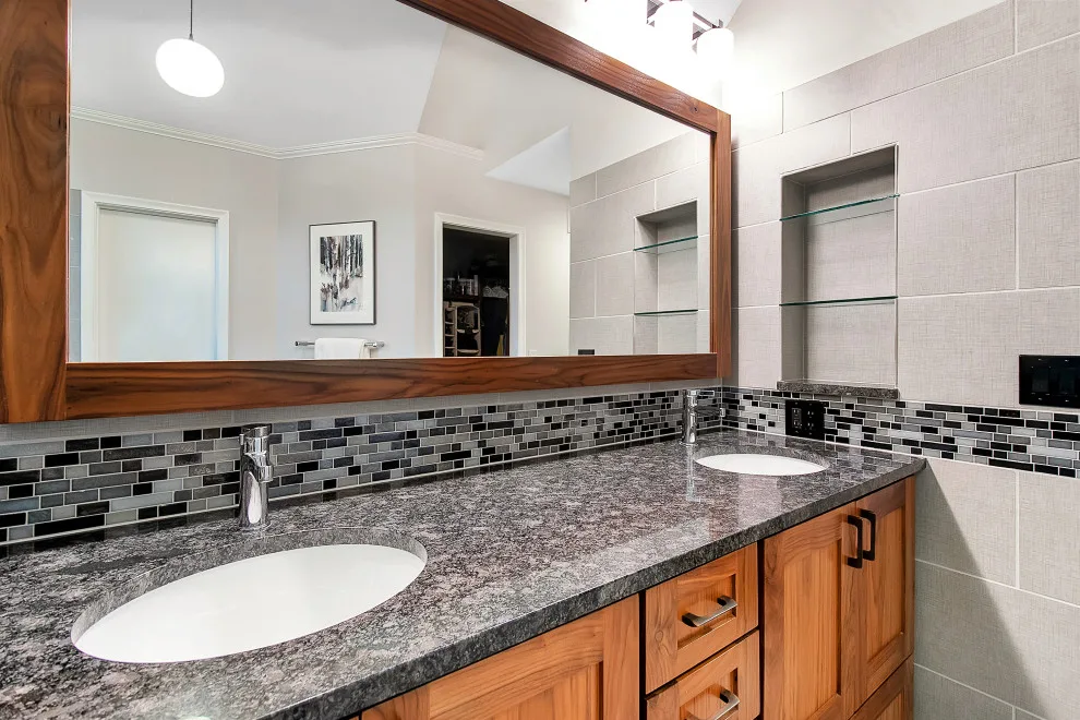 Deck and Bathroom Renovation with a Transitional Style by Heartland Home Improvements - Photo 17