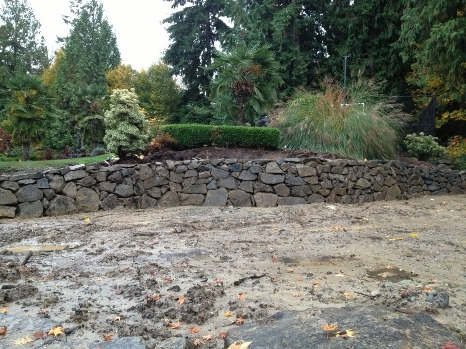 Rustic Natural Stone Patio by Olympic Rockeries - Photo 7
