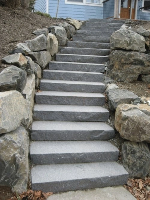 Custom Stone Staircases by Olympic Rockeries - Photo 3