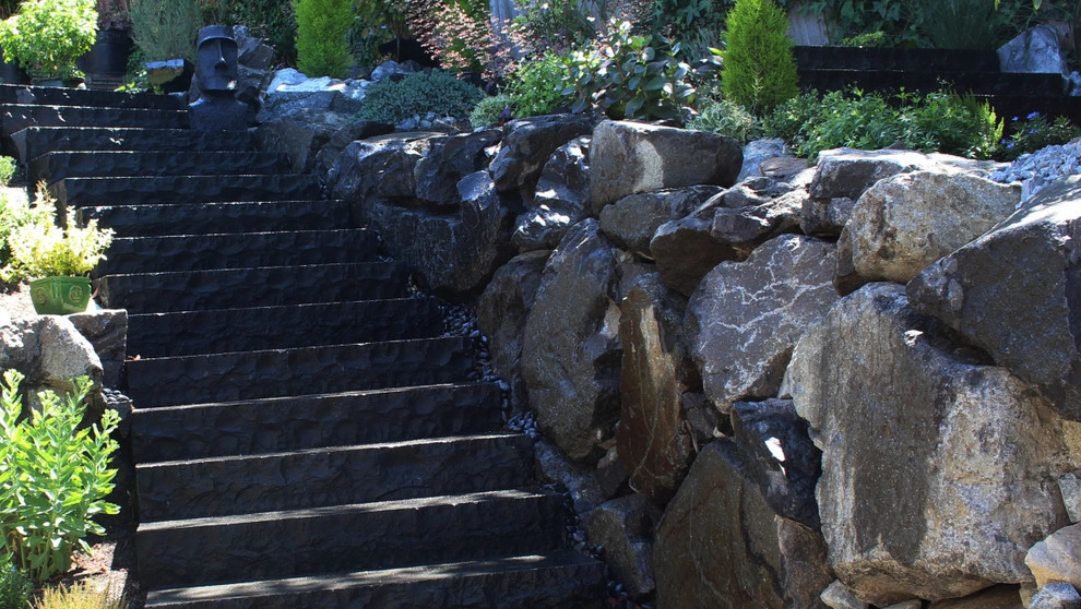Custom Stone Staircases by Olympic Rockeries - Photo 5