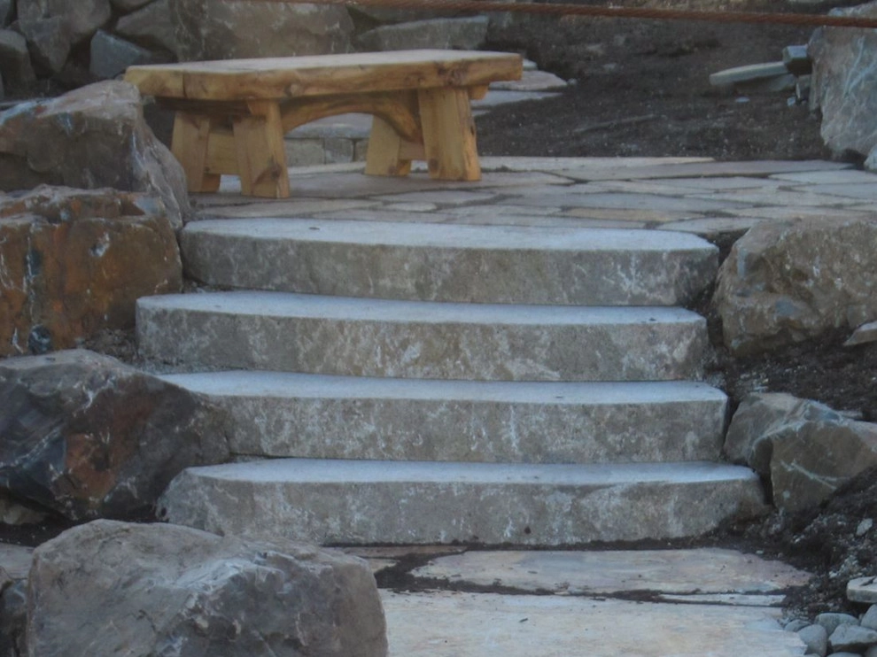 Custom Stone Staircases by Olympic Rockeries - Photo 7