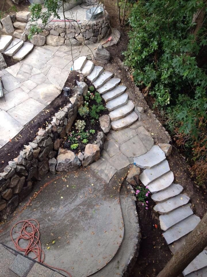 Custom Stone Staircases by Olympic Rockeries - Photo 6
