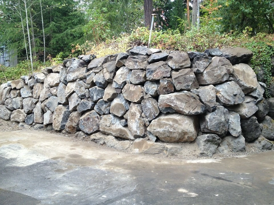 Natural Stone Retaining Walls by Olympic Rockeries - Photo 5