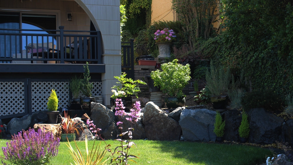 Transitional Landscape Makeover by Olympic Rockeries - Photo 5