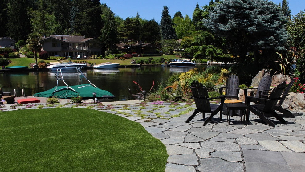 Transitional Landscape Makeover by Olympic Rockeries - Photo 9