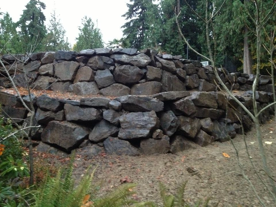Natural Stone Retaining Walls by Olympic Rockeries - Photo 10