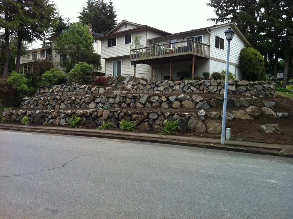 Renton Front Landscape Rockery by Olympic Rockeries - Photo 2