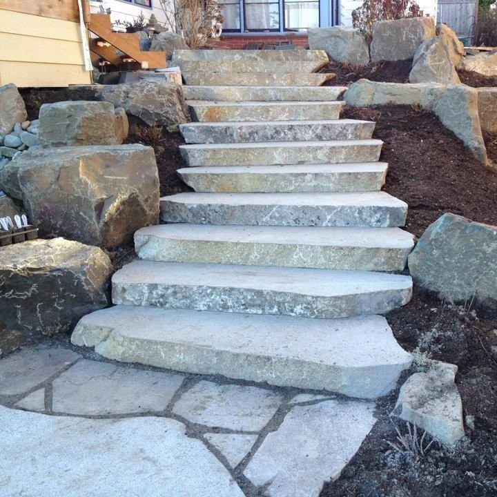Custom Stone Staircases by Olympic Rockeries - Photo 2