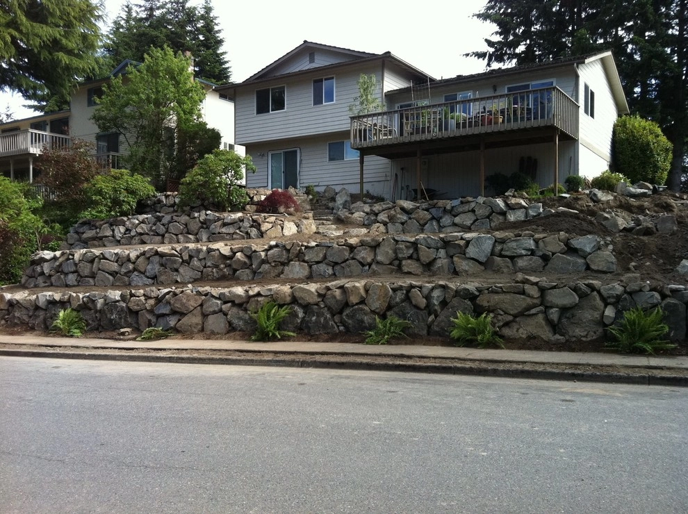 Natural Stone Retaining Walls by Olympic Rockeries - Photo 3