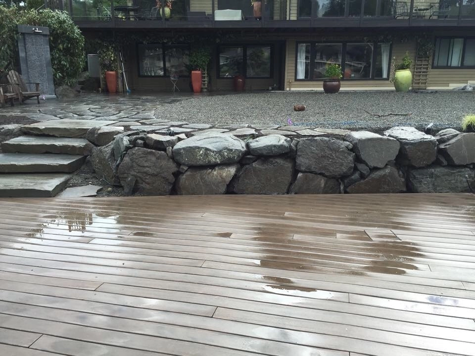Natural Stone Retaining Walls by Olympic Rockeries - Photo 8