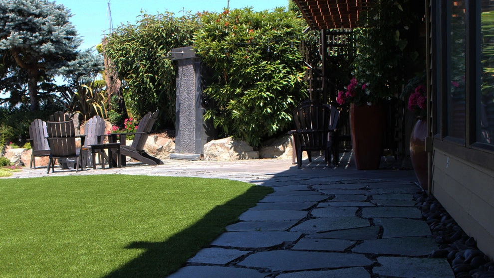Transitional Landscape Makeover by Olympic Rockeries - Photo 8