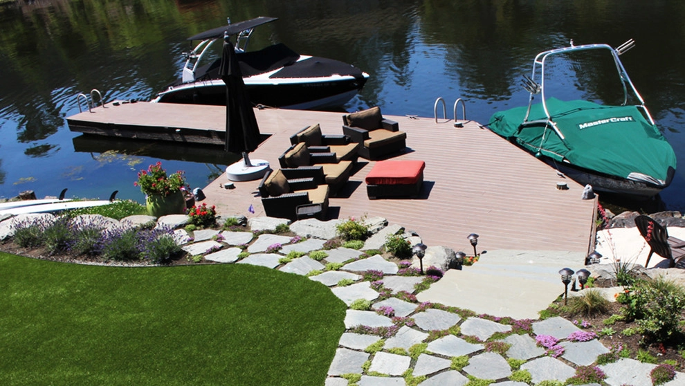 Transitional Landscape Makeover by Olympic Rockeries - Photo 2
