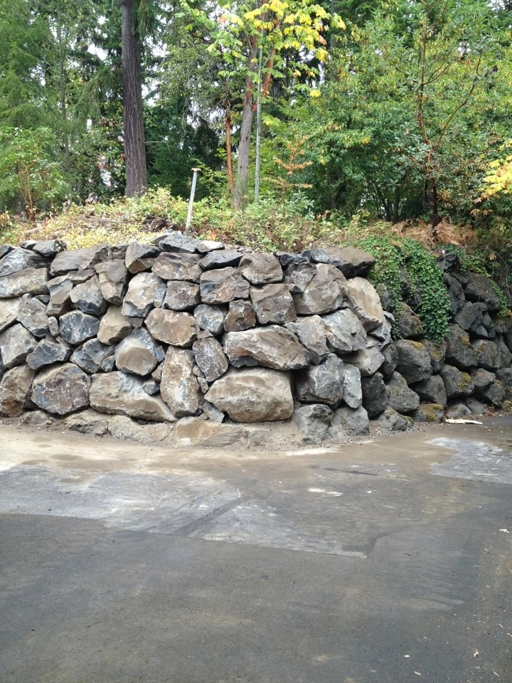 Natural Stone Retaining Walls by Olympic Rockeries - Photo 12