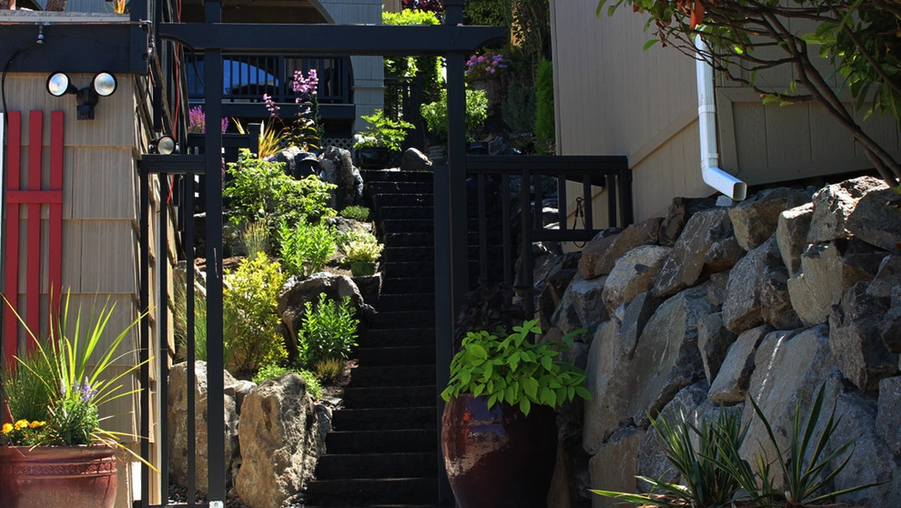 Transitional Landscape Makeover by Olympic Rockeries - Photo 6