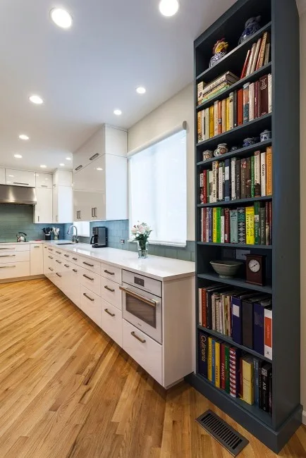 Fluid Open Kitchen Design by Century Interiors Inc - Photo 5