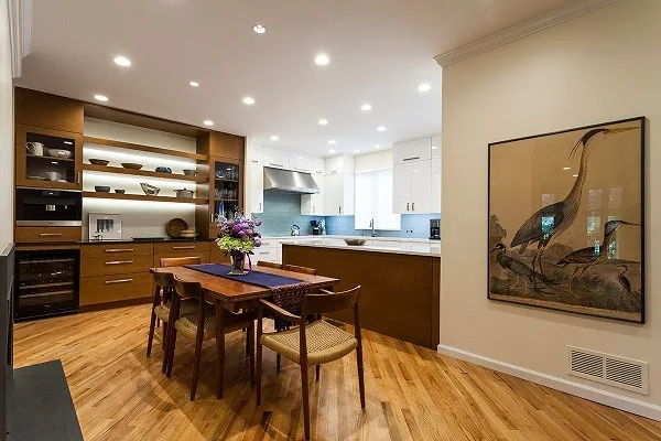 Fluid Open Kitchen Design by Century Interiors Inc - Photo 2