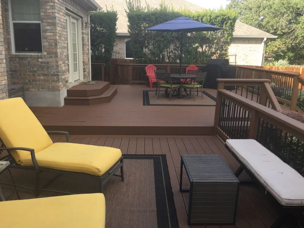 Cedar Railing Upgrade for Trex Composite Deck by Capitol City Wood Works LLC - Photo 3