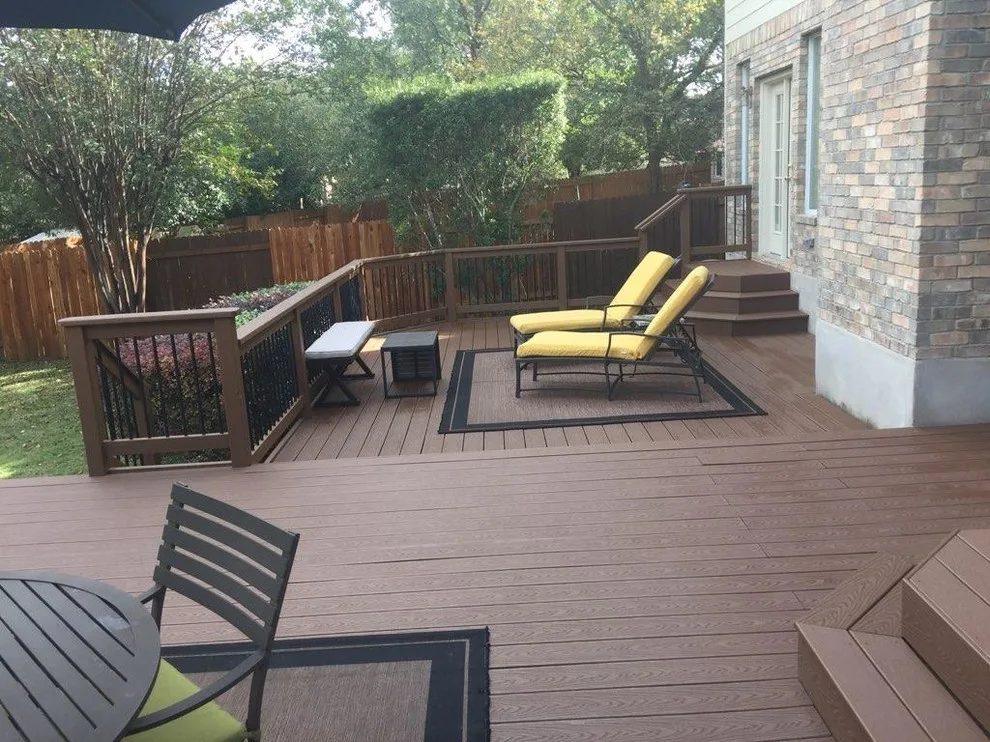 Cedar Railing Upgrade for Trex Composite Deck by Capitol City Wood Works LLC - Photo 4