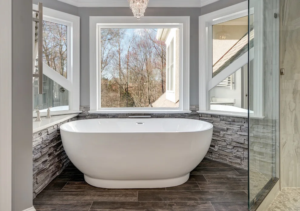 Trotters Path Primary Bathroom by Badin Lake Builders - Photo 5
