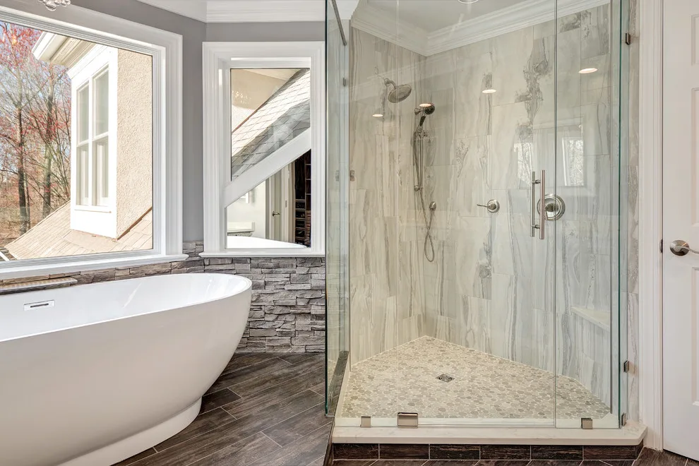 Trotters Path Primary Bathroom by Badin Lake Builders - Photo 3