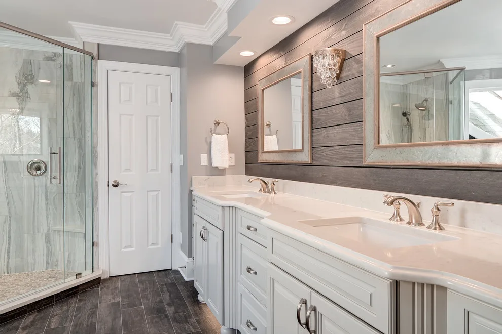 Trotters Path Primary Bathroom by Badin Lake Builders - Photo 7