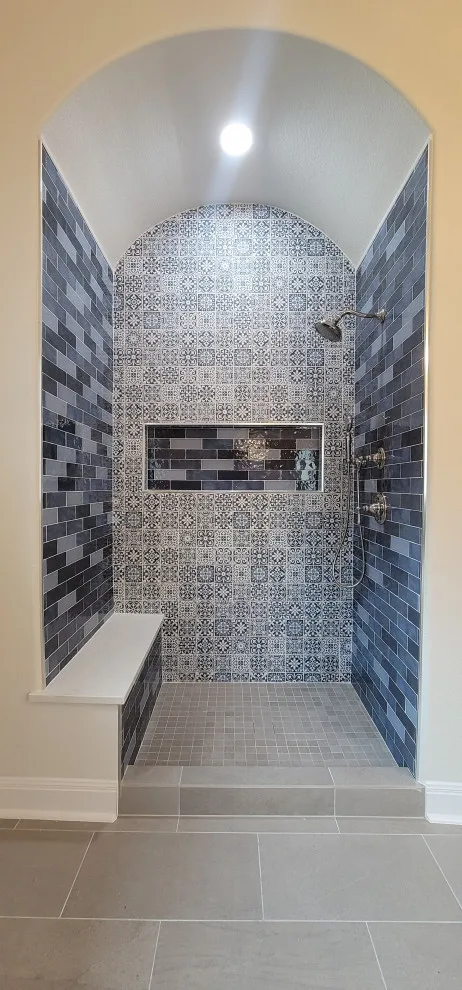 Tuscan-inspired Bathroom by Rockin' Remodeling LLC - Photo 4