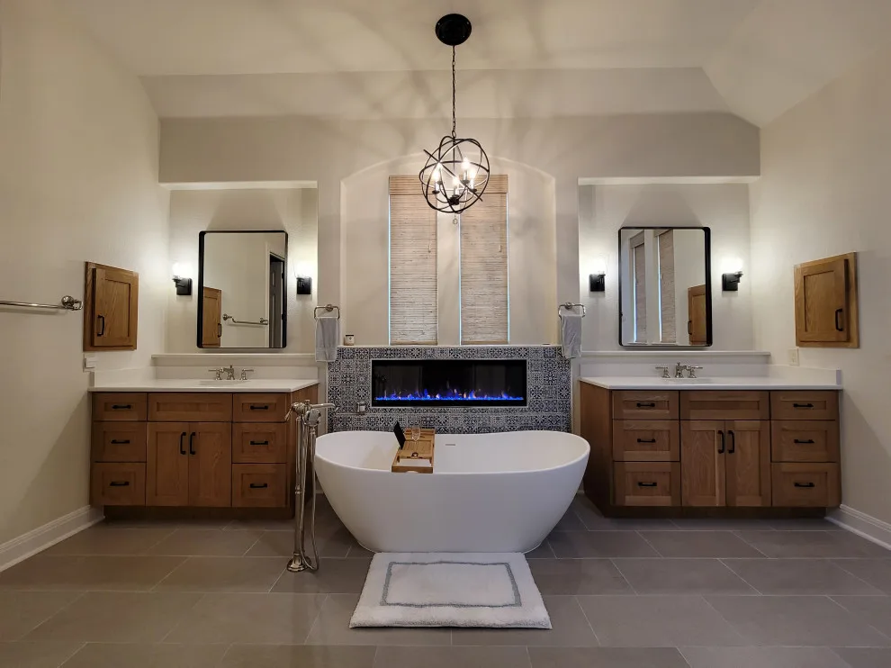Tuscan-inspired Bathroom by Rockin' Remodeling LLC - Photo 3