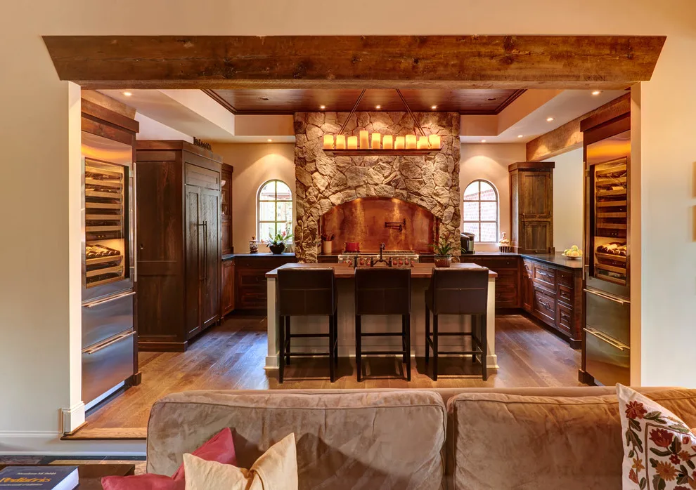 Tuscan-Style Kitchen by DeRhodes Construction - Photo 3