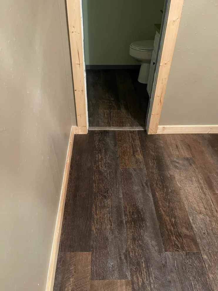 Tuttle, OK - installation of flooring and trim by Walker Services Group LLC - Photo 6