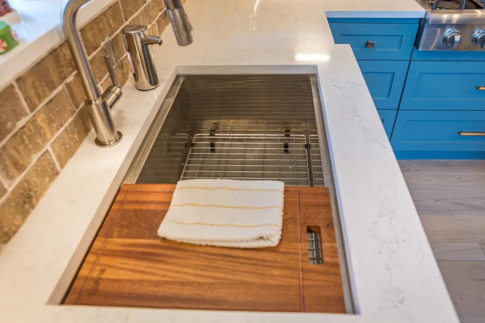 Moonlit Twilight Kitchen Renovation by Tell Projects - Photo 10