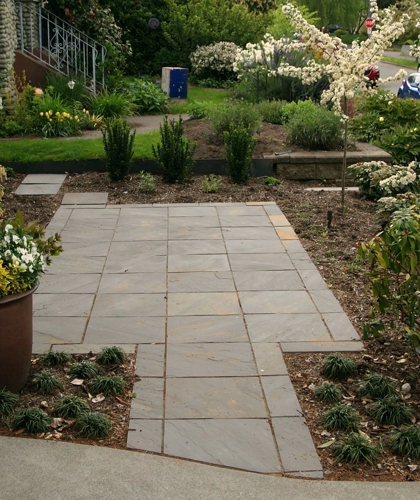 Ravenna Concrete and Steel Retaining Wall by Orion Rockscapes - Photo 3
