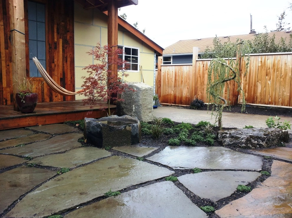 Naturalistic Entry Courtyard by Orion Rockscapes - Photo 3