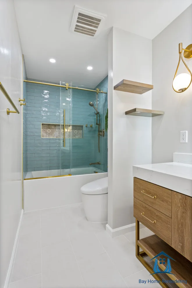 Alameda Dual Bathroom Renovation by Bay Home Remodeling - Photo 13