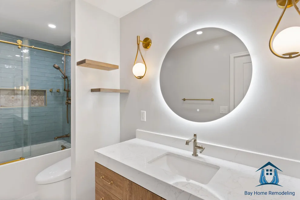Alameda Dual Bathroom Renovation by Bay Home Remodeling - Photo 9