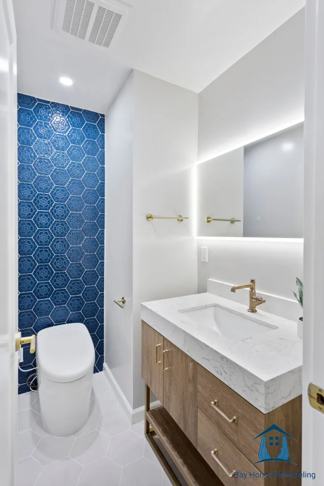 Alameda Dual Bathroom Renovation by Bay Home Remodeling - Photo 10
