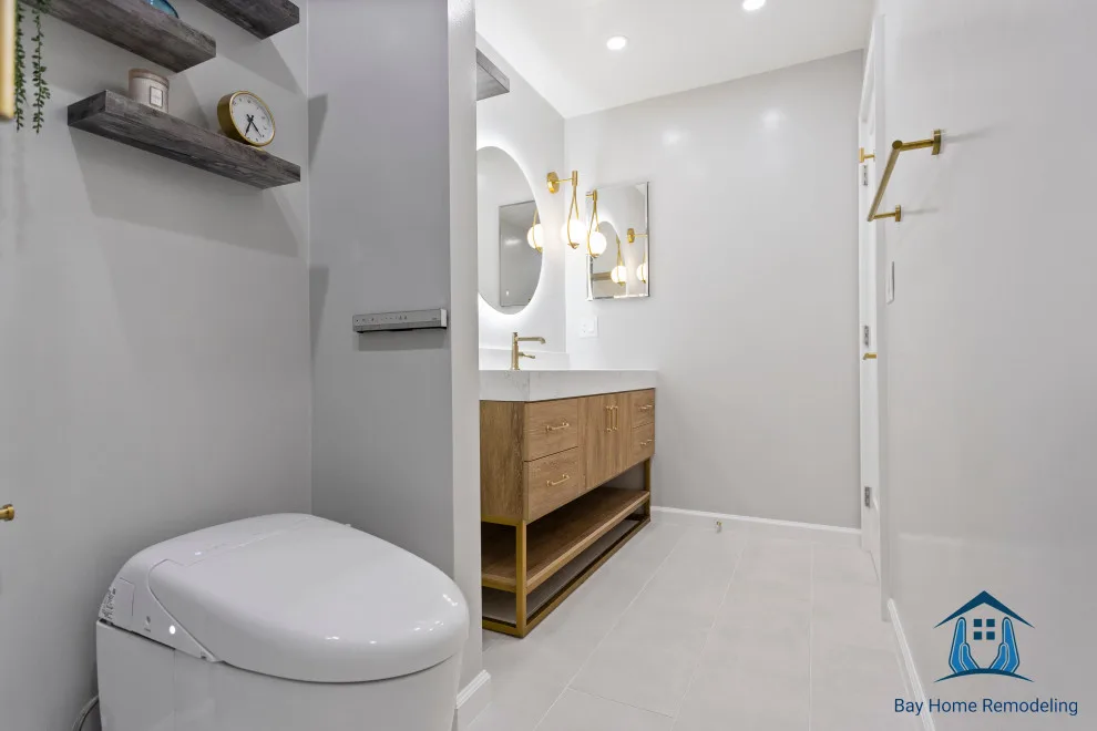 Alameda Dual Bathroom Renovation by Bay Home Remodeling - Photo 12